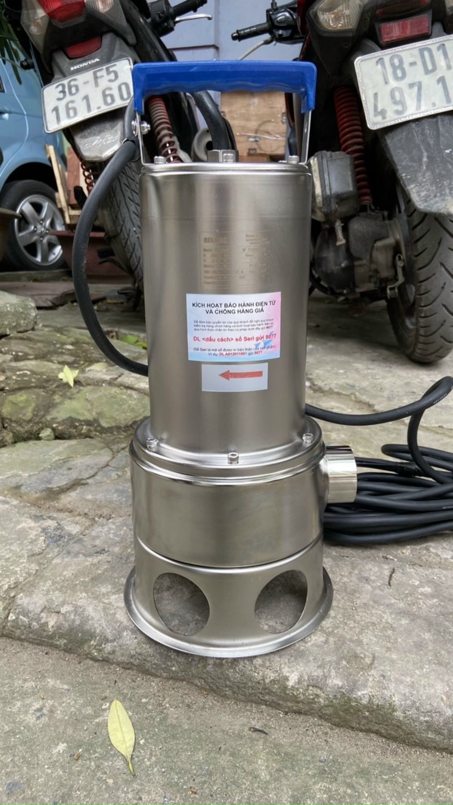 bơm nước thải inox ss304 Beluno FC bơm nước thải inox ss304 Beluno FC